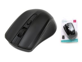 Omega mouse bezdrátová OM0419B černá