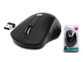 Omega mouse bezdrátová OM216B černá