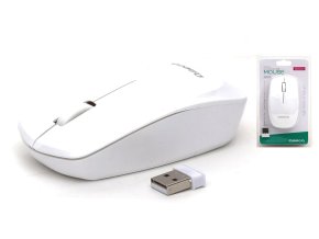 Omega mouse bezdrátová OM229W bílá