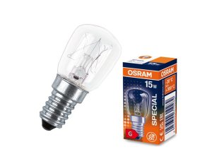 OSRAM E14 15W hrušková