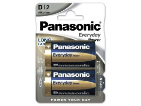 Panasonic LR20EPS/2BP Everyday Power