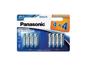 Panasonic LR6EGE/8BW 4+4F EVOLTA