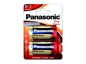 Panasonic LR20PPG/2BP Pro Power Gold