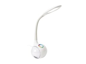 Platinet PDL20 LED stolní lampa 7W s nočním světlem bílá