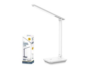 Platinet PDL6731W LED stolní lampa 5W USB nabíjecí bílá