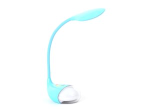 Platinet PDLQ10BL LED stolní lampa 6W s nočním světlem modrá
