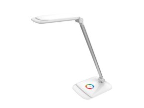 Platinet PDLQ60 LED stolní lampa 12W s nočním světlem bílá