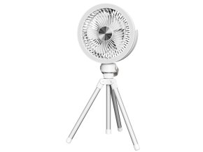 Platinet PRDF0556 tripod přenosný ventilátor nabíjecí 20,5cm