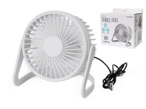 Platinet PTF322W USB stolní ventilátor 15cm bílá