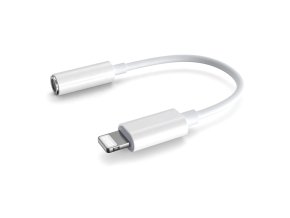 Platinet redukce Lightning JACK 3,5mm 0,1m bílá (PMMA9825)