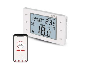 Pokojový programovatelný drátový WiFi GoSmart termostat P56201