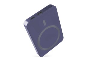 Powerbanka EMOS WI 522, 5 000 mAh, 20 W+Wireless, modrá