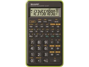 Sharp kalkulačka - EL-501T - zelená