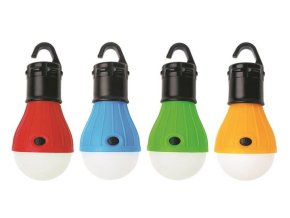 Strend Pro C748   kempingová svítilna tvar žárovky 1,5W LED 3xAAA (2172511)