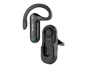 SWISSTEN DOCK EARPIECE bluetooth headset ČERNÝ