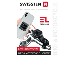 SWISSTEN EASY LOCK BIKE & MOTORCYCLE držák s zamykacím systémem