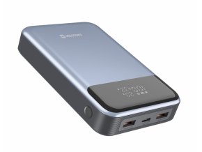 SWISSTEN LAPTOP POWER BANK 20000 mAh POWER DELIVERY šedá