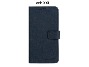 SWISSTEN univerzální pouzdro pro smartphone Libro uni II vel.XXL tmavě modré