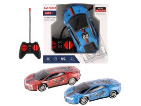Teddies auto RC závodní plast 16cm na baterie dálkové ovládání