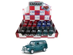Teddies Kinsmart auto Chevrolet Suburban Carryall 12,5cm kov na zpětné natažení