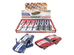 Teddies Kinsmart auto Shelby GT-500 13cm kov na zpětné natažení