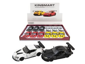Teddies Kinsmart auto Toyota GR Supra Racing 12,5cm kov na zpětné natažení