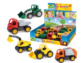 Teddies Lena auto Workies plast 12-14cm na volný chod