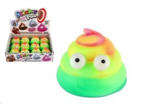 Teddies míček hovínko antistresový mačkací sliz v sáčku 7cm