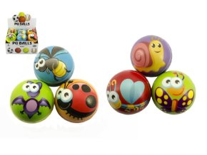 Teddies míček pěnový zvířátko 10cm mix barev