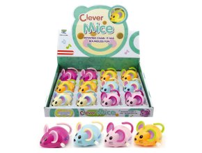 Teddies myš na klíček plast 8cm