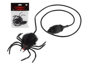 Teddies pavouk skákací plyš-plast 7cm