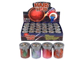 Teddies sliz - hmota Mars Mud 80g v kelímku 6x5cm