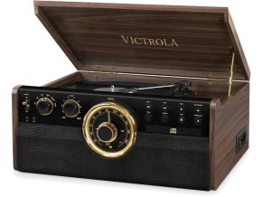 Victrola VTA-270B Gramofon hnědý