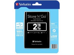 VERBATIM Store'n'Go 2TB Black (53177)