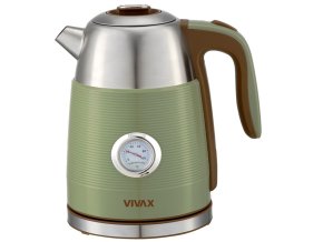 Vivax WH-170RS 1,7l rychlovarná konvice nerez zelená