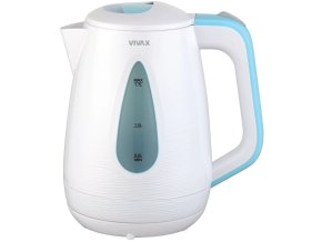 Vivax WH-171WT 1,7l rychlovarná konvice bílá-tyrkysová