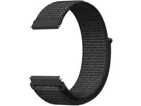 ALI řem. nylonový 22mm, černý 22AW0015