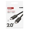 Nabíjecí a datový kabel 2.0 USB-C / USB-C, 2 m, černý…