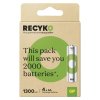 Nabíjecí baterie GP ReCyko 1300 AA (HR6), 4 ks