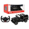 Teddies auto RC Jeep Wrangler Rubicon plast 29cm na baterie dálkové ovládání