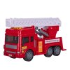 Mikro Wantai Kids auto hasiči žebřík Friction Power plast 28cm se světlem a zvukem na setrvačník