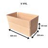 Kartonová krabice 430x220x120 mm (5VVL)