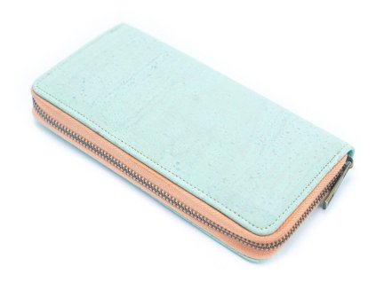 Korková peněženka PASTEL AZUL