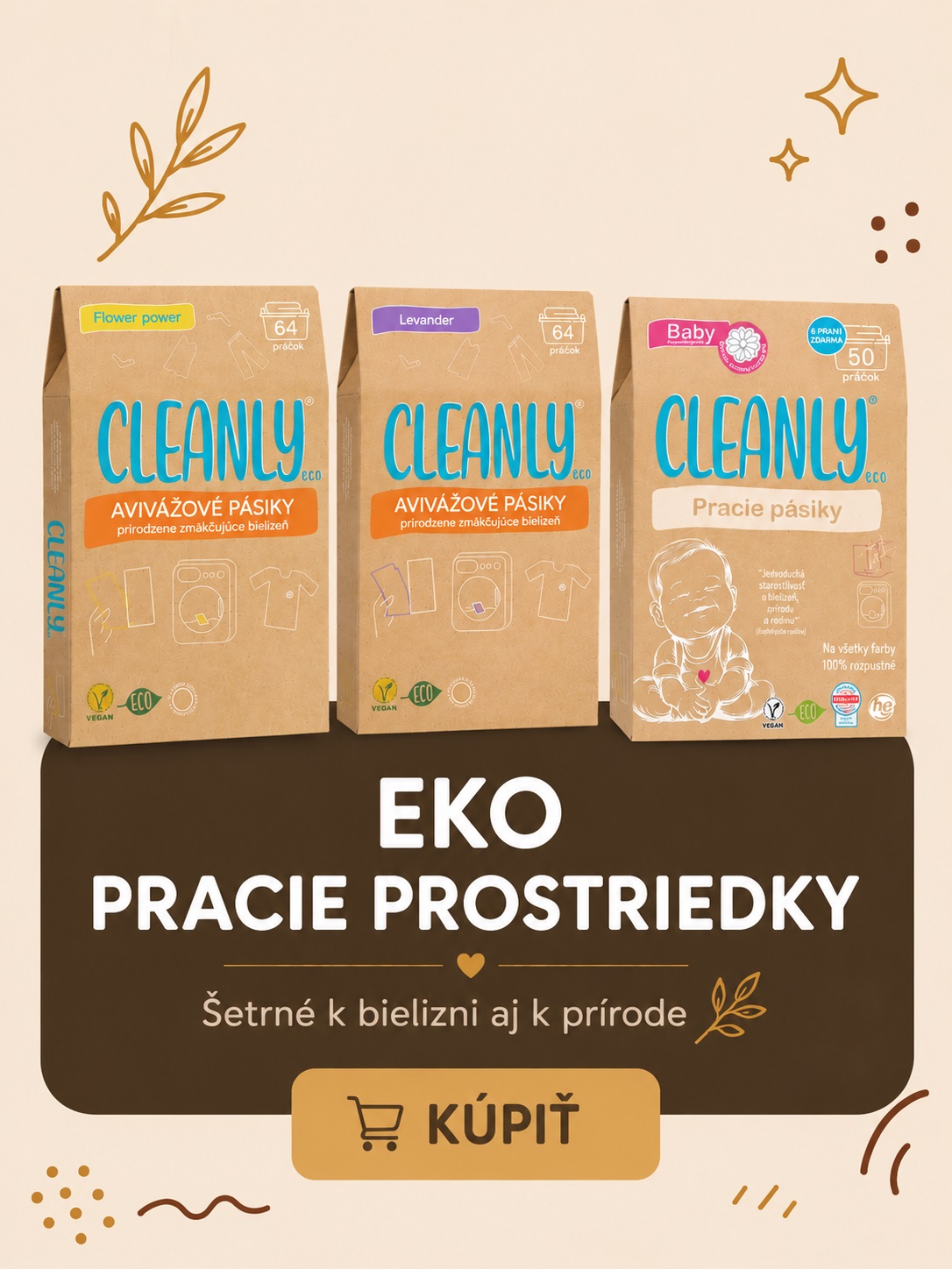 Eko pracie prostriedky