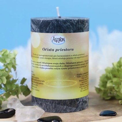 cierna sviecka astron ocista priestoru