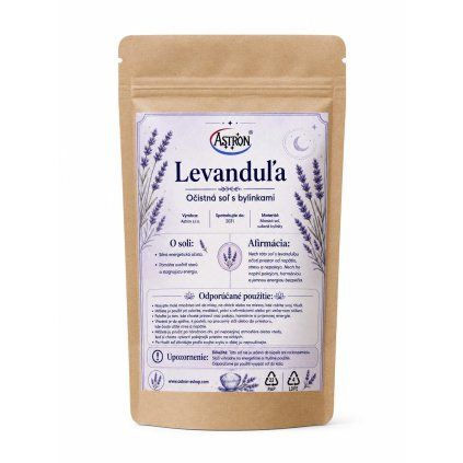 ocistna sol levandula ecolia