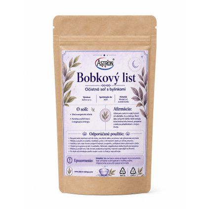 ocistna sol bobkovy list ecolia