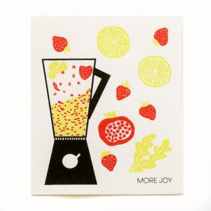 Prateľná hubková handrička More Joy - Smoothie