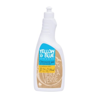 Citrónový gél na vodný kameň 750 ml