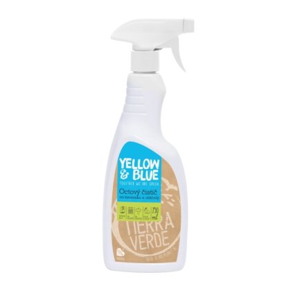 Octový čistič na sklo, keramiku a obklady 750 ml